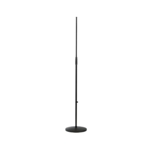 Soporte recto de micrófono con base redonda pesada König & Meyer