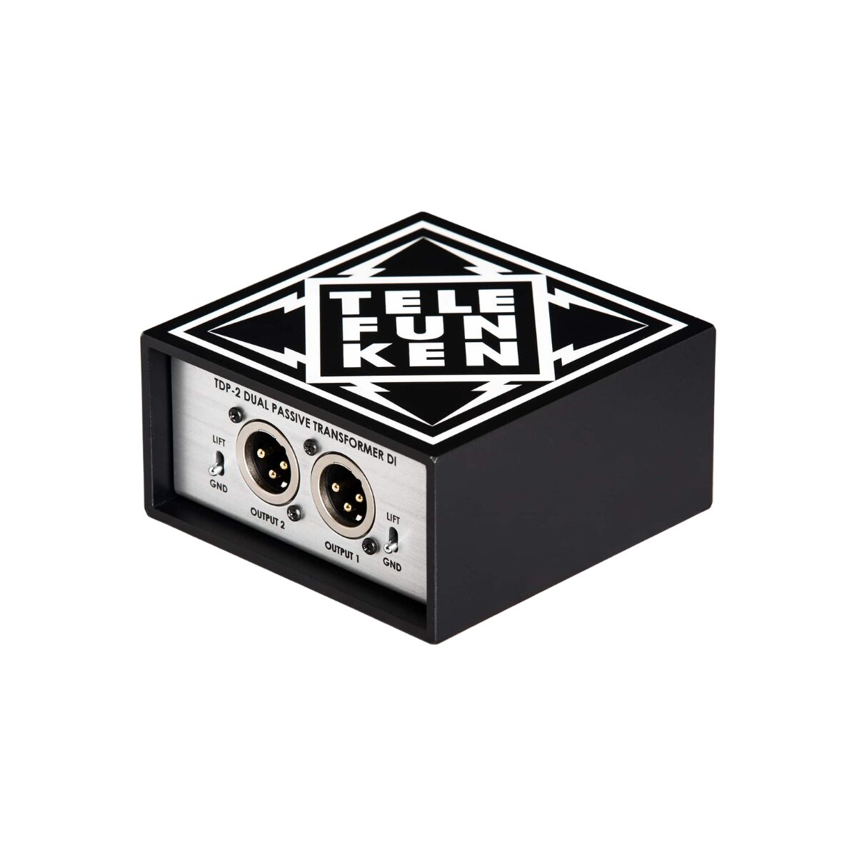 Caja directa (DI Box) pasiva de dos canales Telefunken